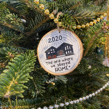 Load image into Gallery viewer, Custom Home Christmas Ornament | Wood Christmas Ornament | Custom Wood Keepsake