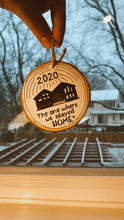 Load image into Gallery viewer, Custom Home Christmas Ornament | Wood Christmas Ornament | Custom Wood Keepsake