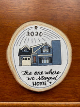 Load image into Gallery viewer, Custom Home Christmas Ornament | Wood Christmas Ornament | Custom Wood Keepsake