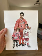 Load image into Gallery viewer, Watercolor 'Detailed' Custom Family Portrait | Family Watercolour Portrait | Custom Couple Watercolour