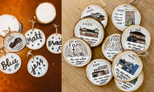 Load image into Gallery viewer, Custom Home Christmas Ornament | Wood Christmas Ornament | Custom Wood Keepsake