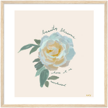 Load image into Gallery viewer, Beauty Blossoms (Reneesance Original Artwork, Matte Paper, Multiple Frames, Sizes)