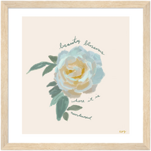 Load image into Gallery viewer, Beauty Blossoms (Reneesance Original Artwork, Matte Paper, Multiple Frames, Sizes)