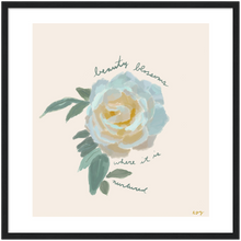 Load image into Gallery viewer, Beauty Blossoms (Reneesance Original Artwork, Matte Paper, Multiple Frames, Sizes)