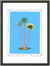 Load image into Gallery viewer, California Dreaming (Reneesance Original Artwork, Matte Paper, Metallic Frame, Multiple Sizes)