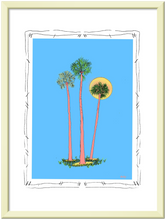 Load image into Gallery viewer, California Dreaming (Reneesance Original Artwork, Matte Paper, Metallic Frame, Multiple Sizes)