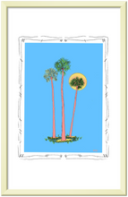 Load image into Gallery viewer, California Dreaming (Reneesance Original Artwork, Matte Paper, Metallic Frame, Multiple Sizes)